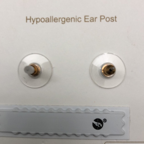 J. Crew Burnished Gold Floral Earrings - Picture 6 of 9